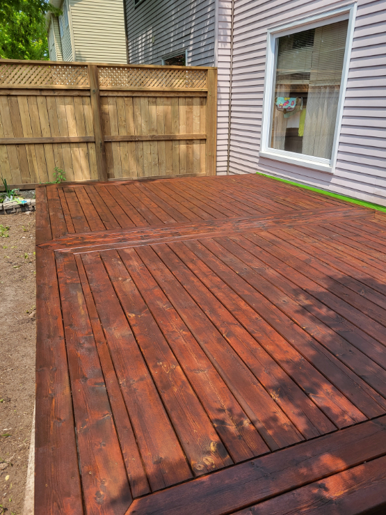 Deck Staining in Oshawa, ON